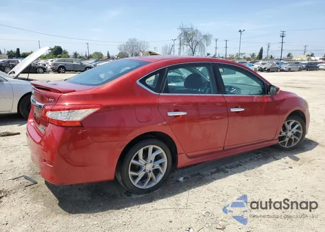 2014 Nissan Sentra S z USA, uszkodzony, nr VIN 3N1AB7AP6EY286780